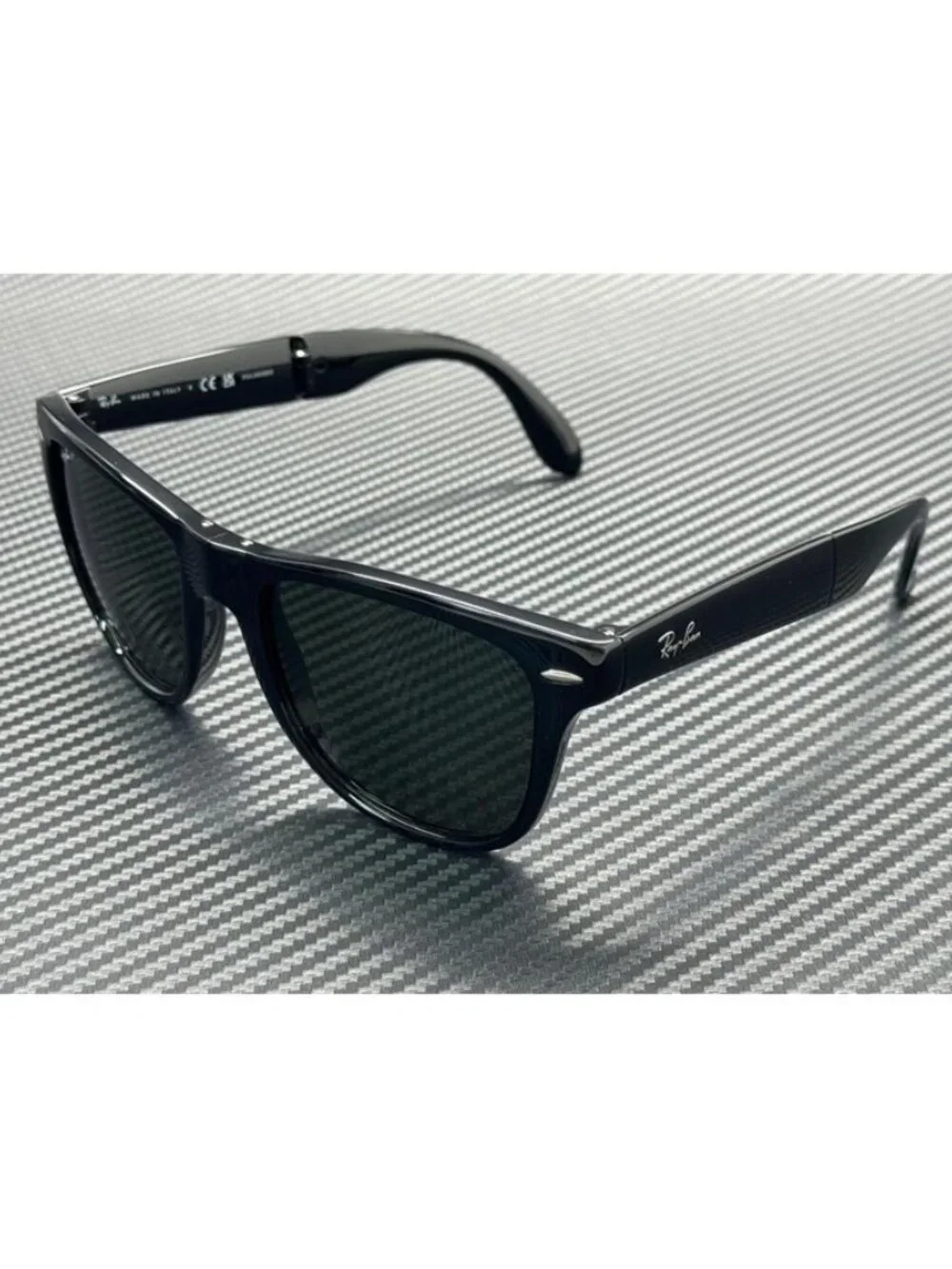 New Ray-Ban Men Black Sunglasses 54-20-140